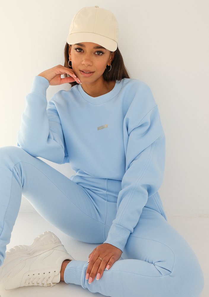 Venice - baby blue sweatshirt