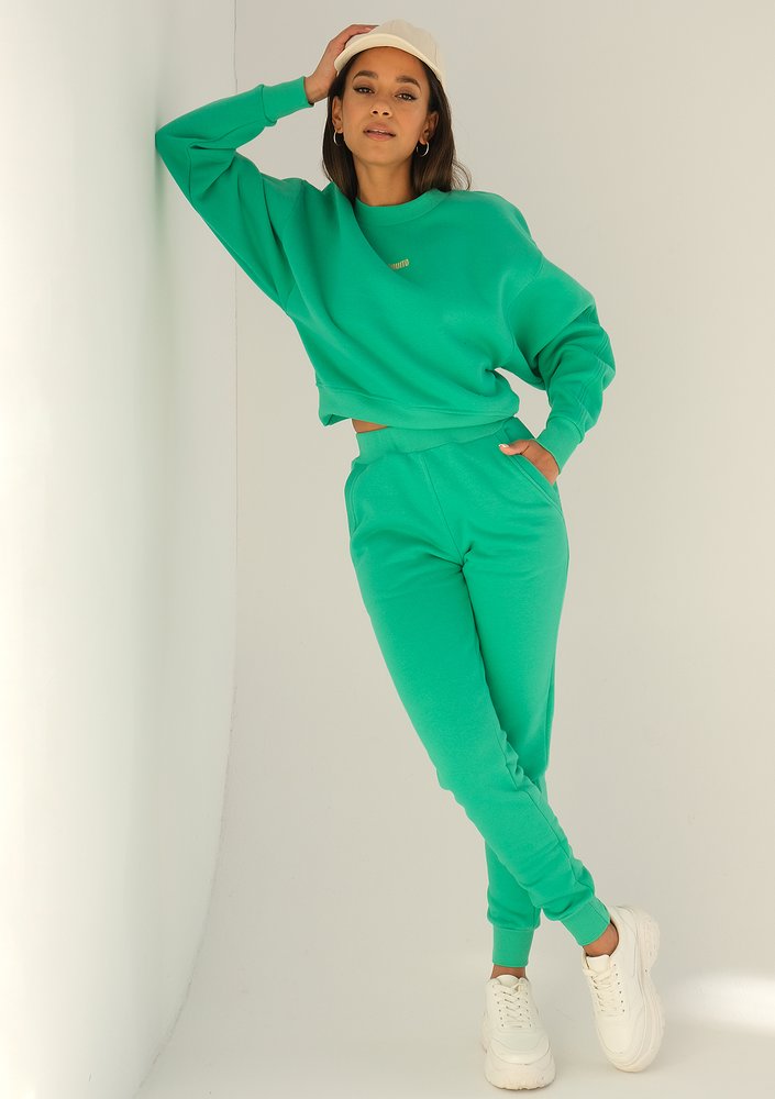 Venice - lush green sweatshirt