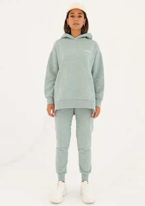 Simple - minty melange sweatpants