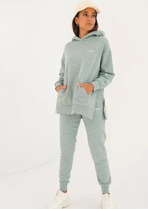 Simple - minty melange sweatpants