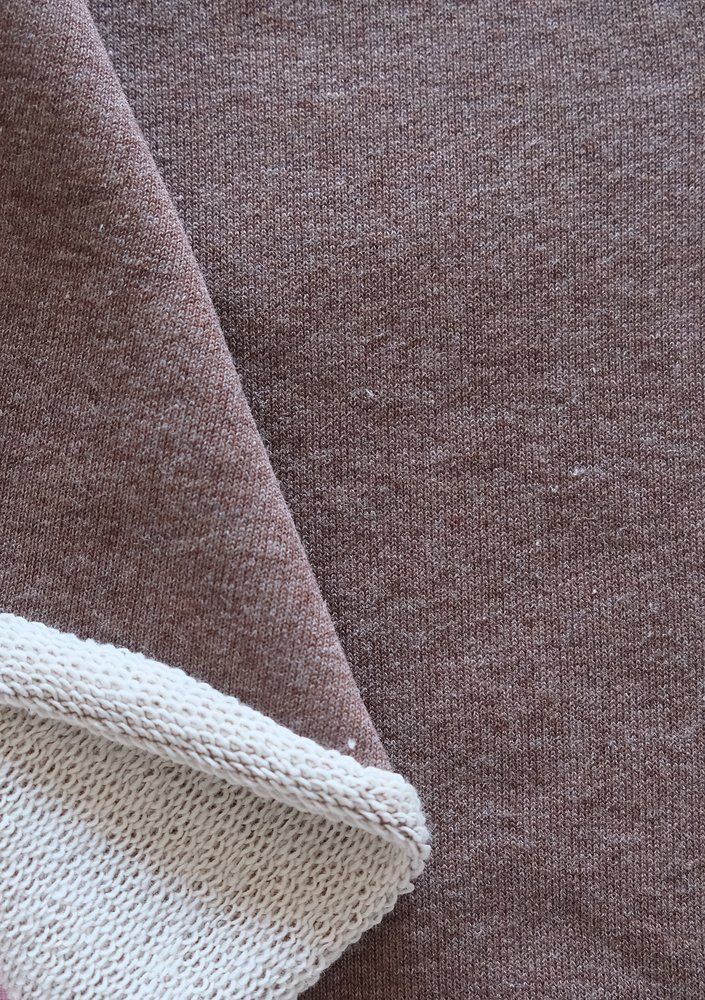 Simple - cacao brown melange sweatpants