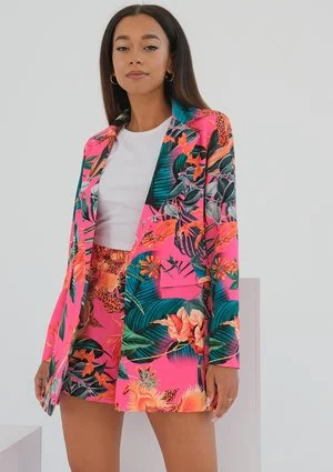 Chic - exotic pink blazer