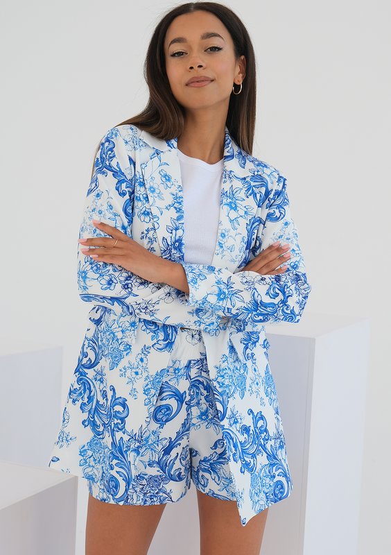 Chic - Marynarka Blue Print