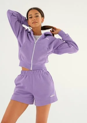 Pixie - Full zip grape fruit violet hoodie
