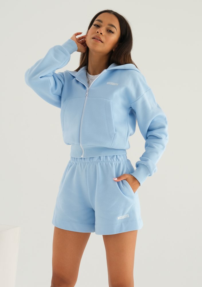 Pixie - Bluza rozpinana Baby Blue