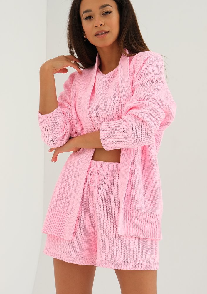 Hasme - Pink cardigan