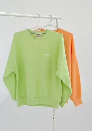 Pure - lime green sweatshirt
