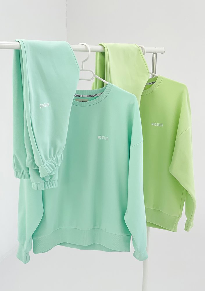 Pure - fresh mint loose fit sweatpants