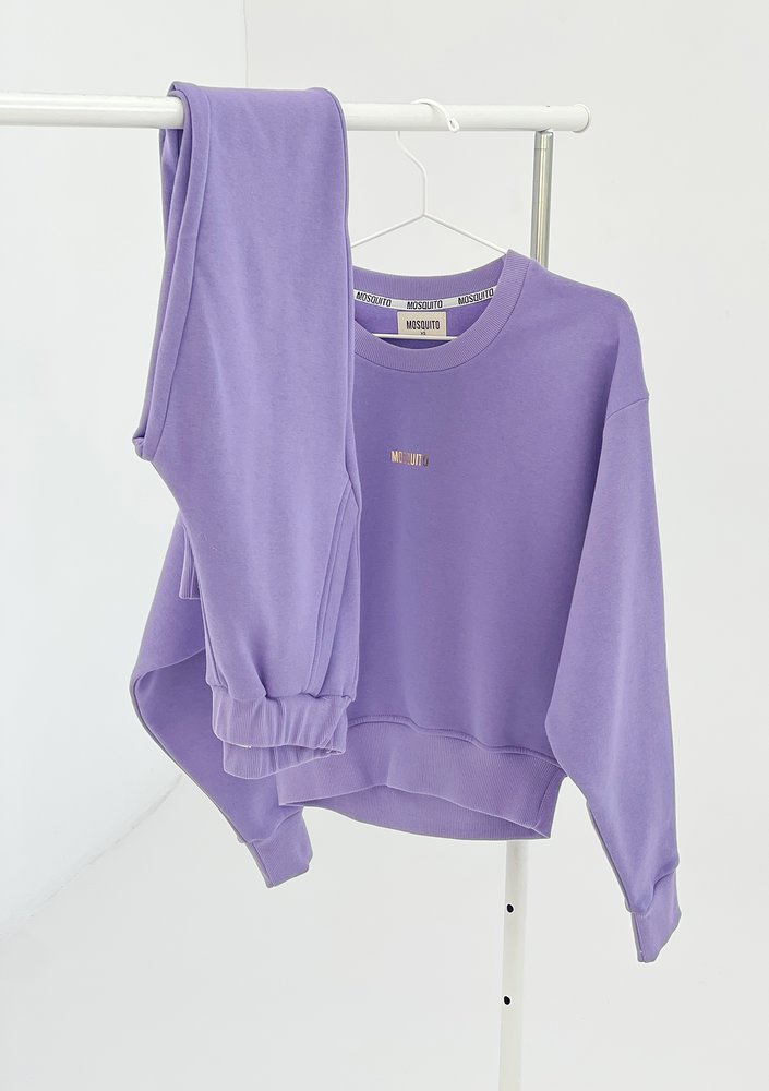 Venice - grape fruit violet sweatshirt