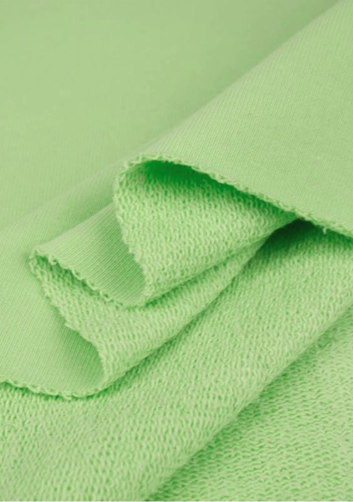 Polly - Lime green zip hoodie