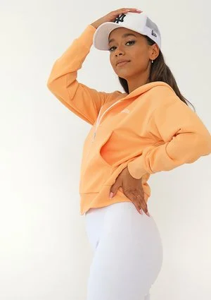 Polly - Buff orange zip hoodie