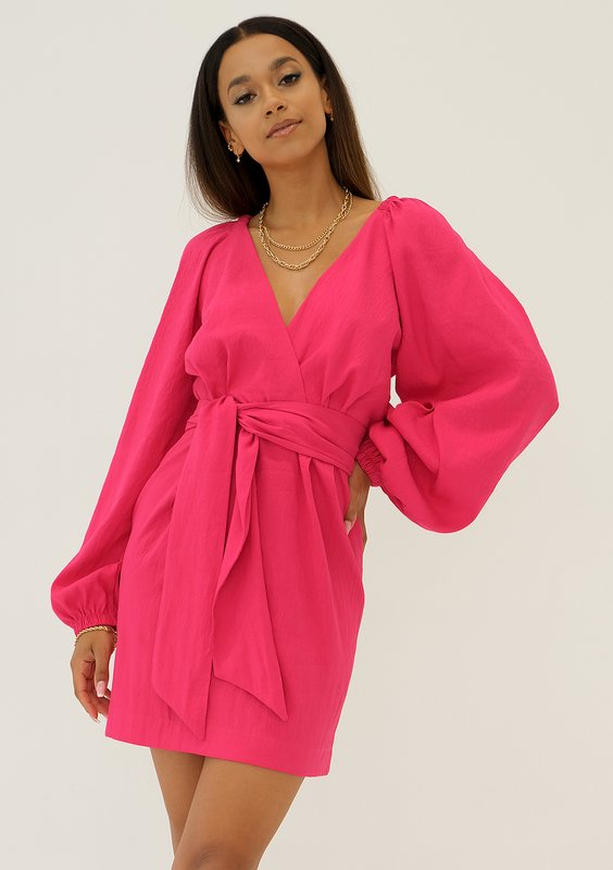 Maeva - Amaranthine mini dress