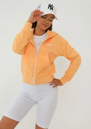 Polly - Buff orange zip hoodie