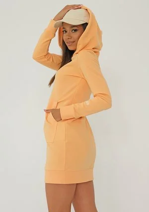 Nel - Sukienka dresowa Buff Orange