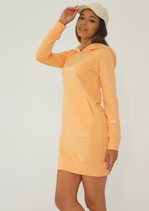 Nel - Sukienka dresowa Buff Orange