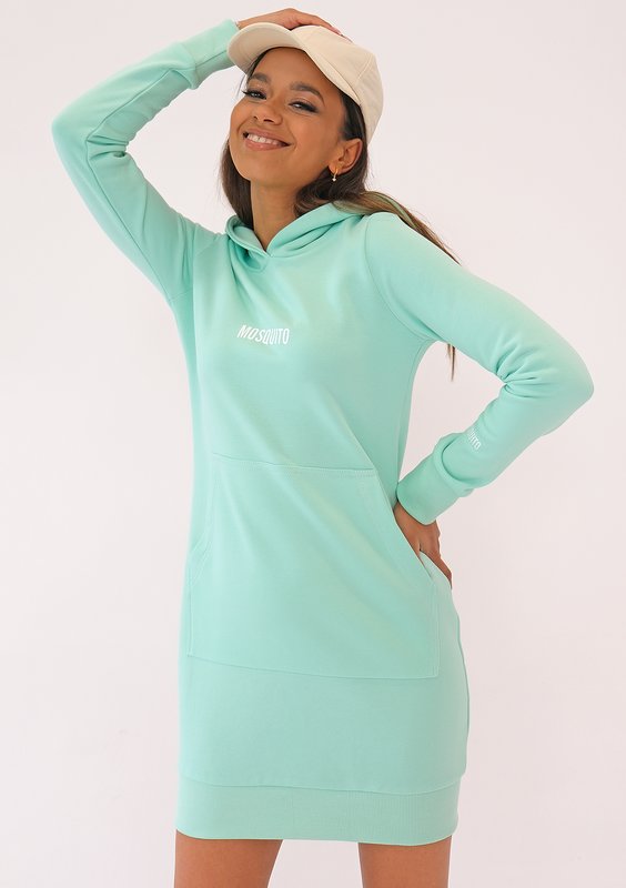 Nel - Sukienka dresowa Fresh Mint