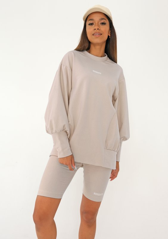 Tomso - Legginsy bikery Beige
