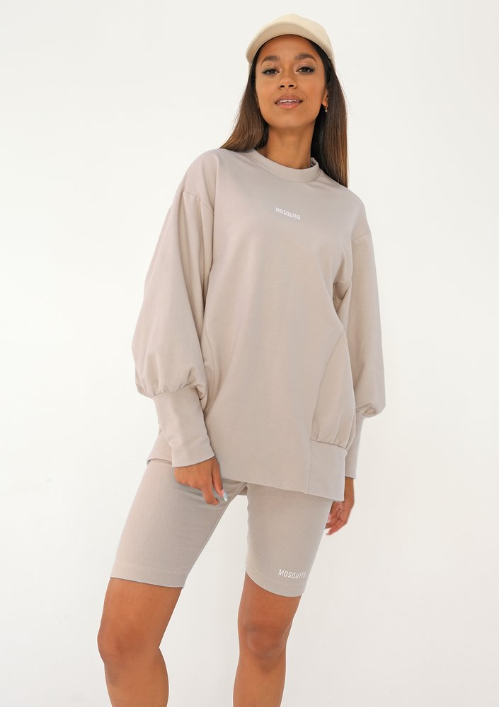 Tomso - Bluza oversize Beige