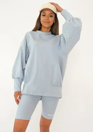 Tomso - Blue oversized sweatshirt