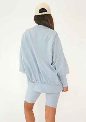 Tomso - Blue oversized sweatshirt