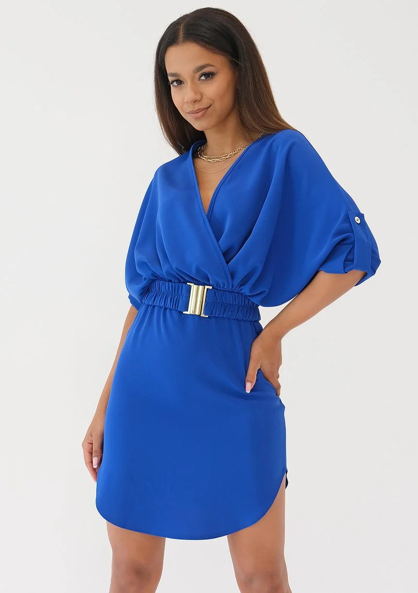 Marina - Cobalt blue mini dress