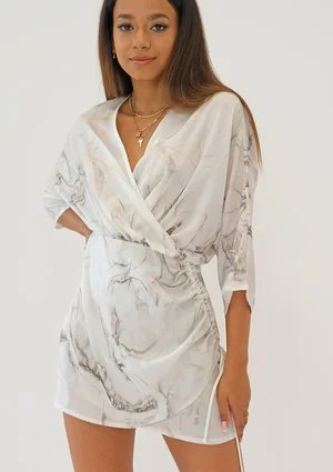Miriam - Sukienka mini Marble Print