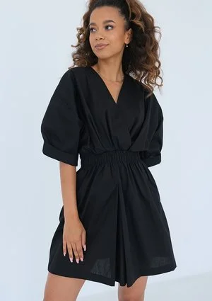 Alba - Black mini dress