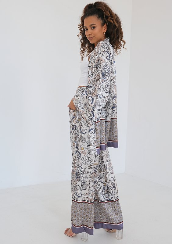 Korso - Kimono w kwiatki Paisley