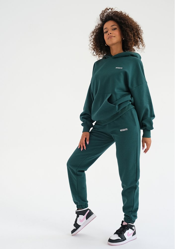 Pure - Deep green hoodie