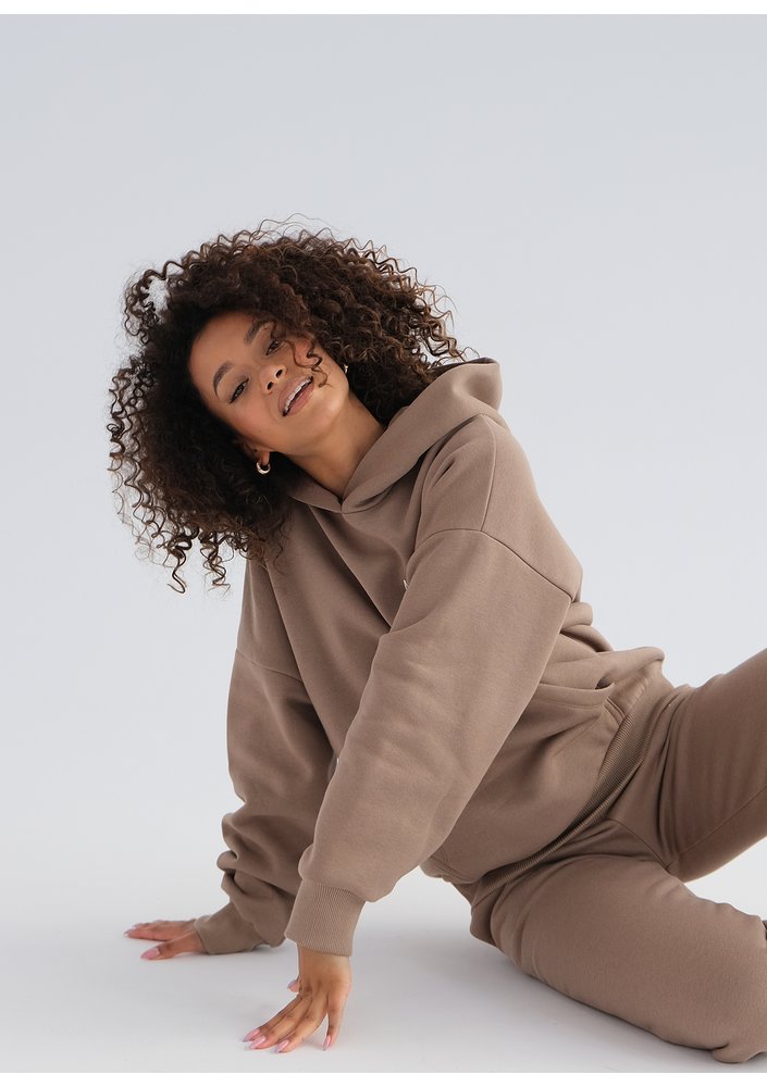 Pure - Coffee beige hoodie