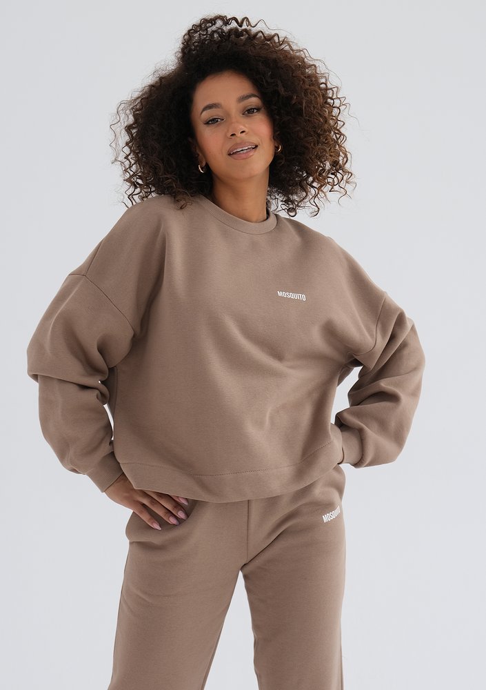 Kimsy - Coffee beige sweatshirt