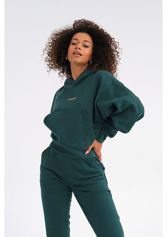 Venice - Bluza z kapturem Deep Green