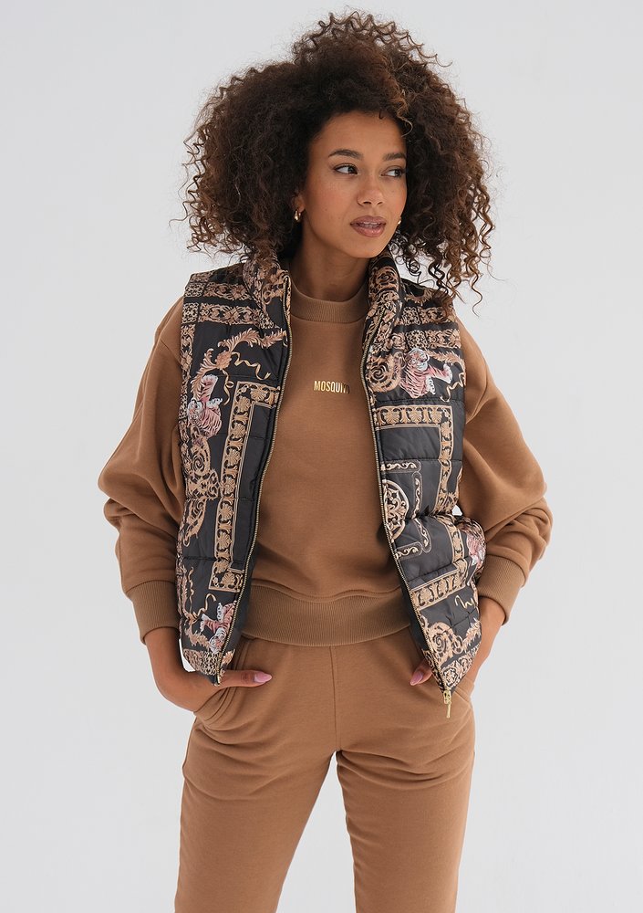 Venice - Caramel brown sweatshirt