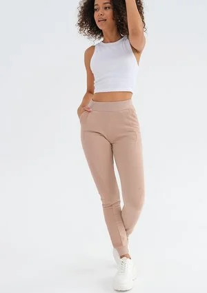 Muva - Latte beige sweatpants