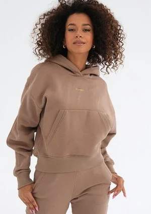 Venice - Bluza z kapturem Coffee