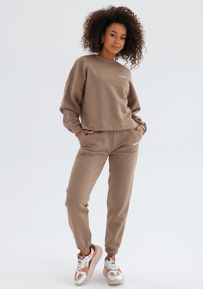 Pure - Coffee beige sweatpants