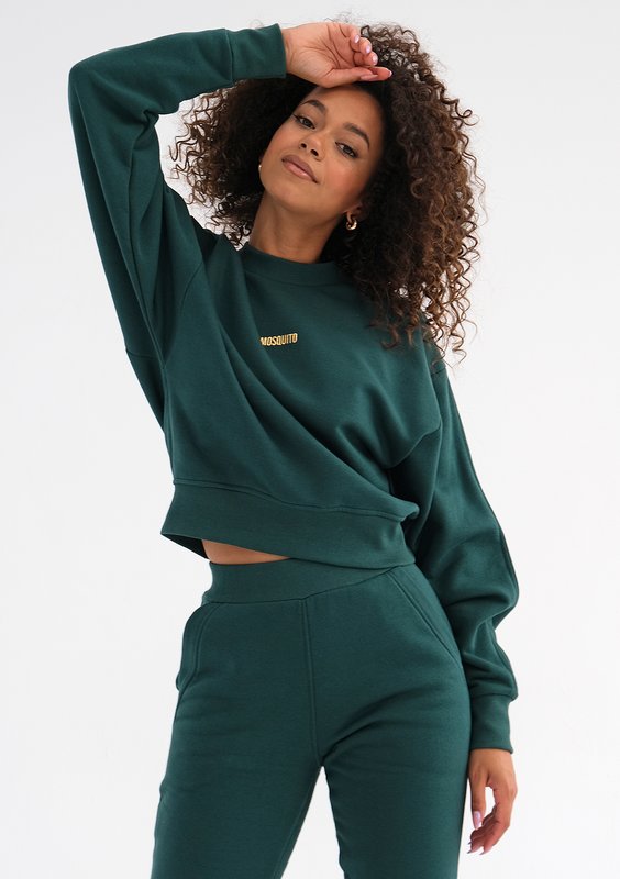 Venice - Deep green sweatshirt