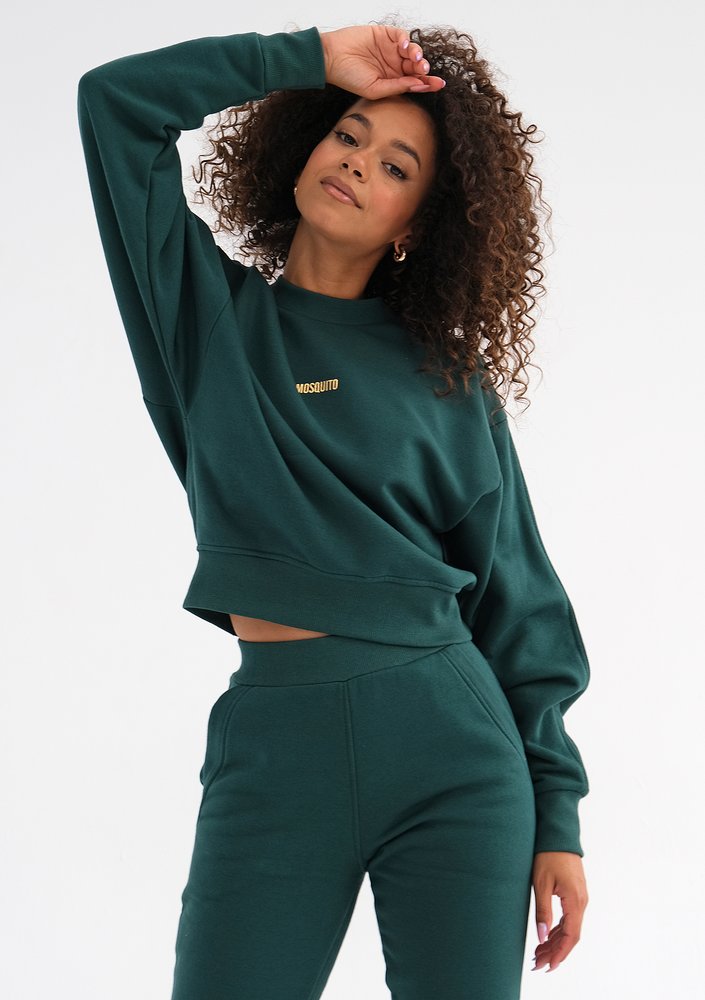 Venice - Deep green sweatshirt
