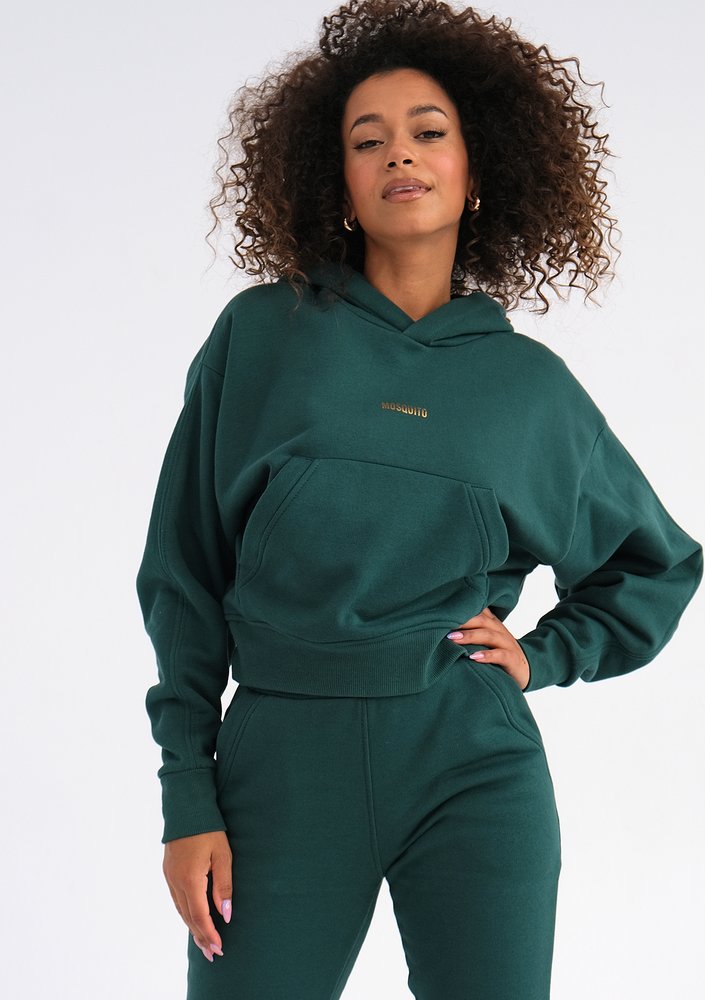 Venice - Bluza z kapturem Deep Green