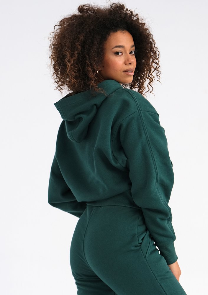 Venice - Deep green hoodie