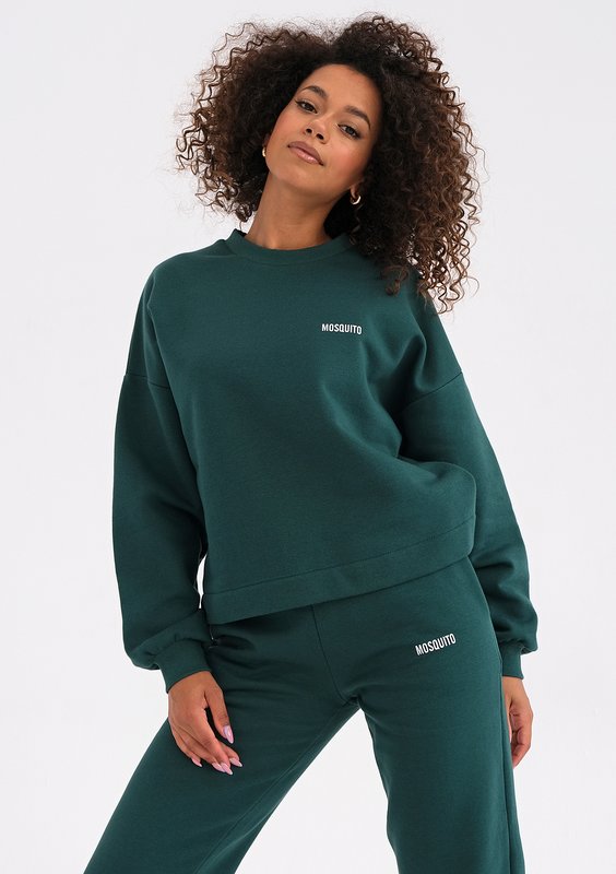 Kimsy - Deep green sweatshirt