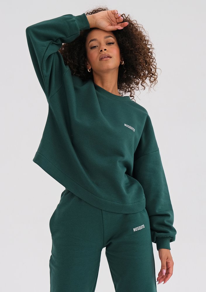 Kimsy - Deep green sweatshirt