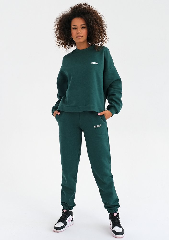 Pure - Deep green sweatpants