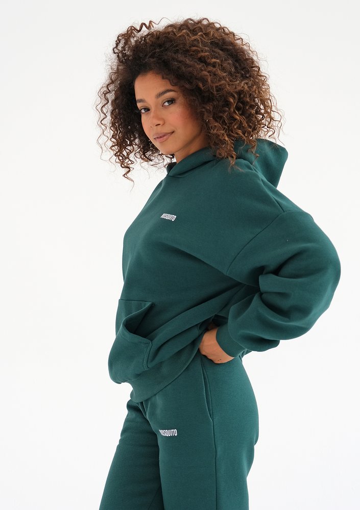 Pure - Deep green hoodie