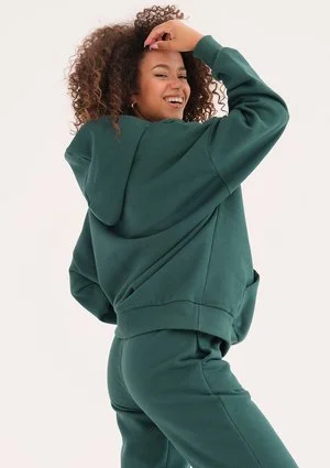 Pure - Bluza z kapturem Deep Green