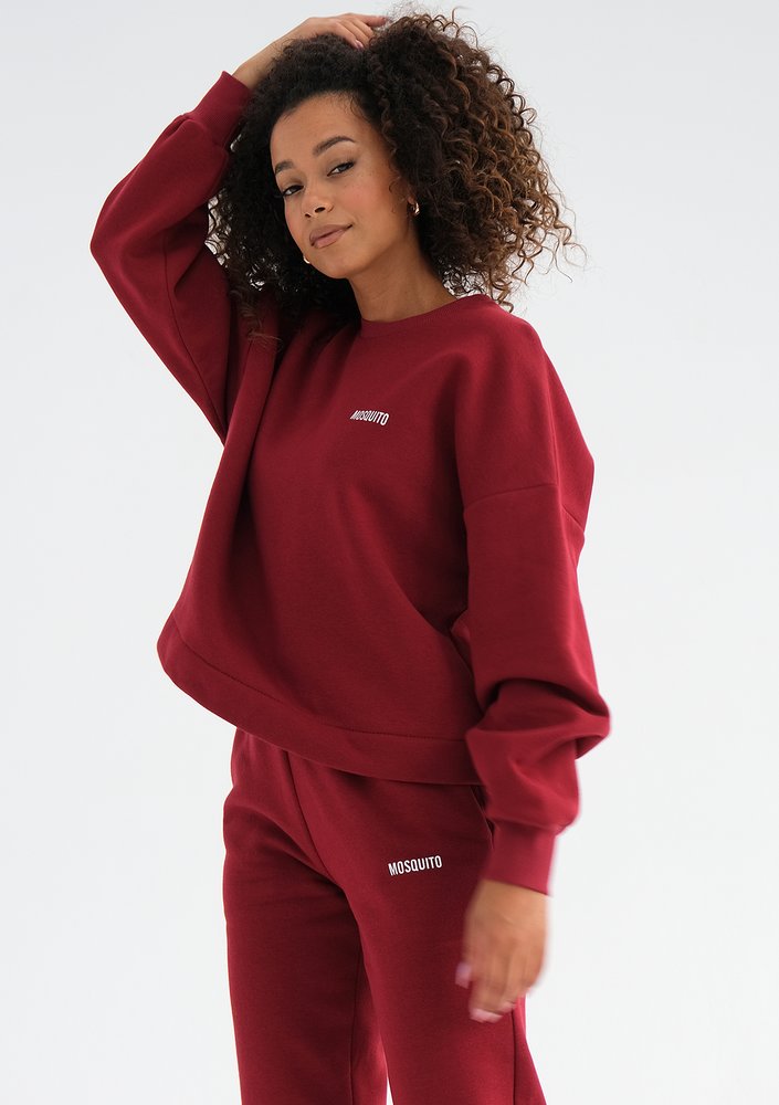 Kimsy - Biking red sweatshirt