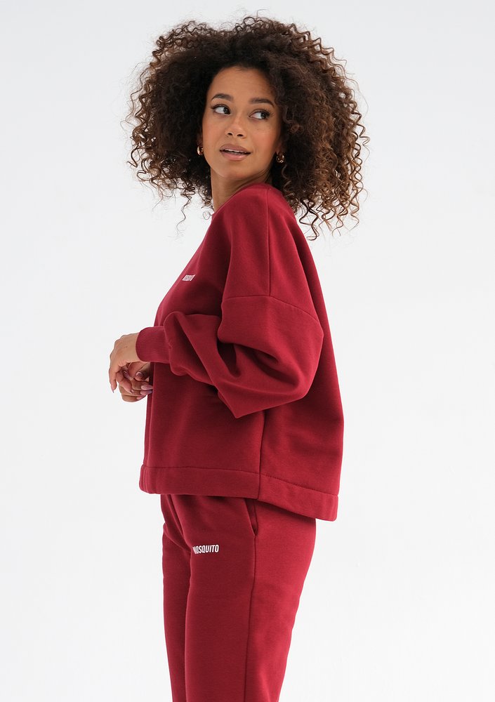 Kimsy - Biking red sweatshirt