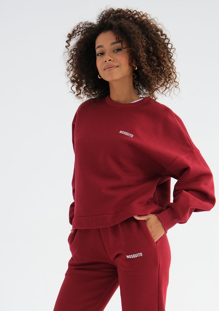 Kimsy - Biking red sweatshirt