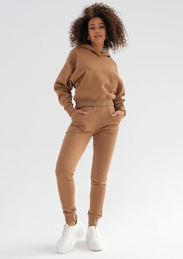 Venice - Caramel brown sweatpants