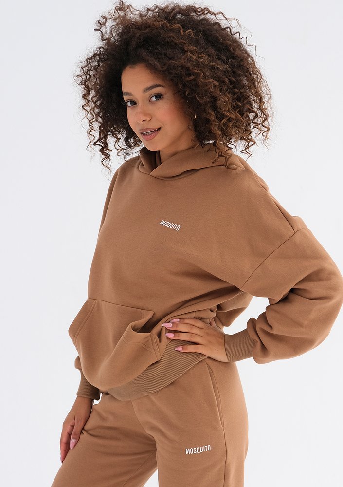 Pure - Caramel brown hoodie